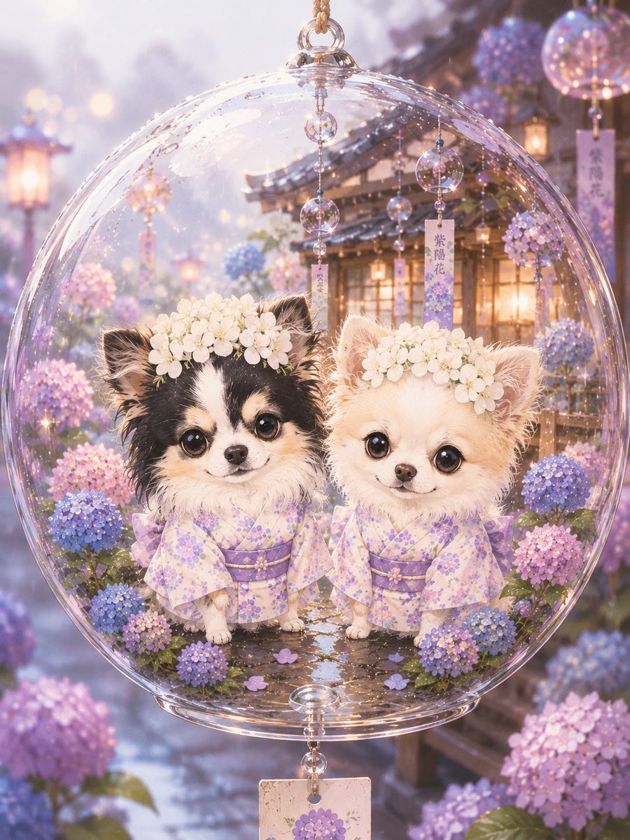 6月のカレンダーにしたい🗓͛💠💜🩵✨️ トラとアンが可愛すぎて