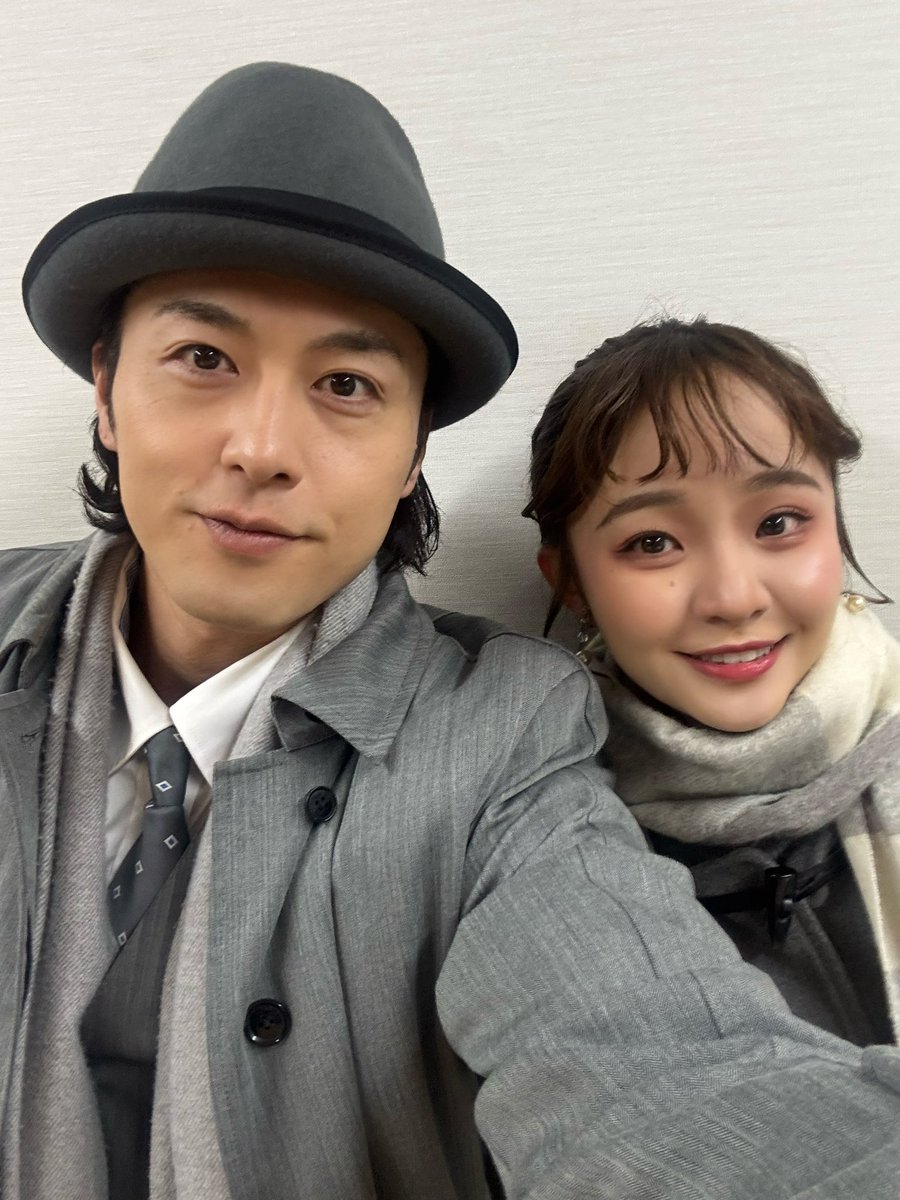 tmk_tmkw's tweet photo. 本日
13:00~／17:00~
◆team千秋楽日です🫢

どうぞお気をつけてご来場下さいꕤ︎︎·͜·

兄、スチュワート役 #稲垣成弥 さんと📷 ́͏̖-

 #PFPP https://t.co/pju0NS8eng