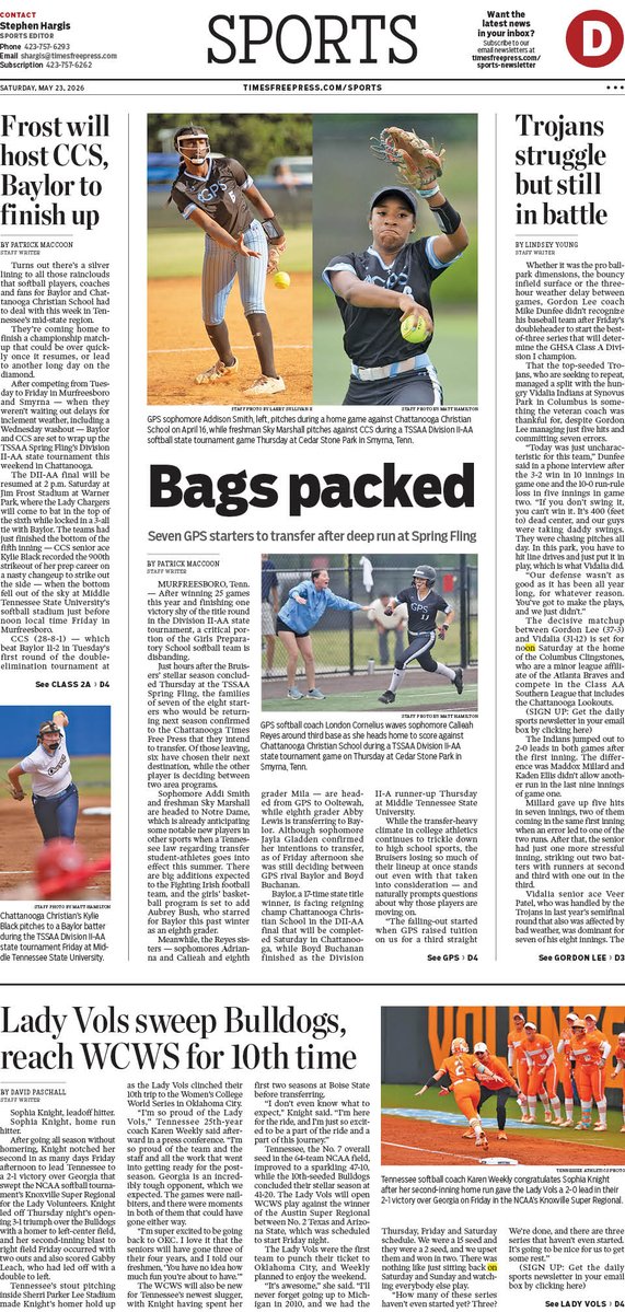 JLPoole76's tweet photo. my design for the May 23, 2026 edition of the @TimesFreePress @SportsChatt #bestofpreps https://t.co/itvhOrQJnB