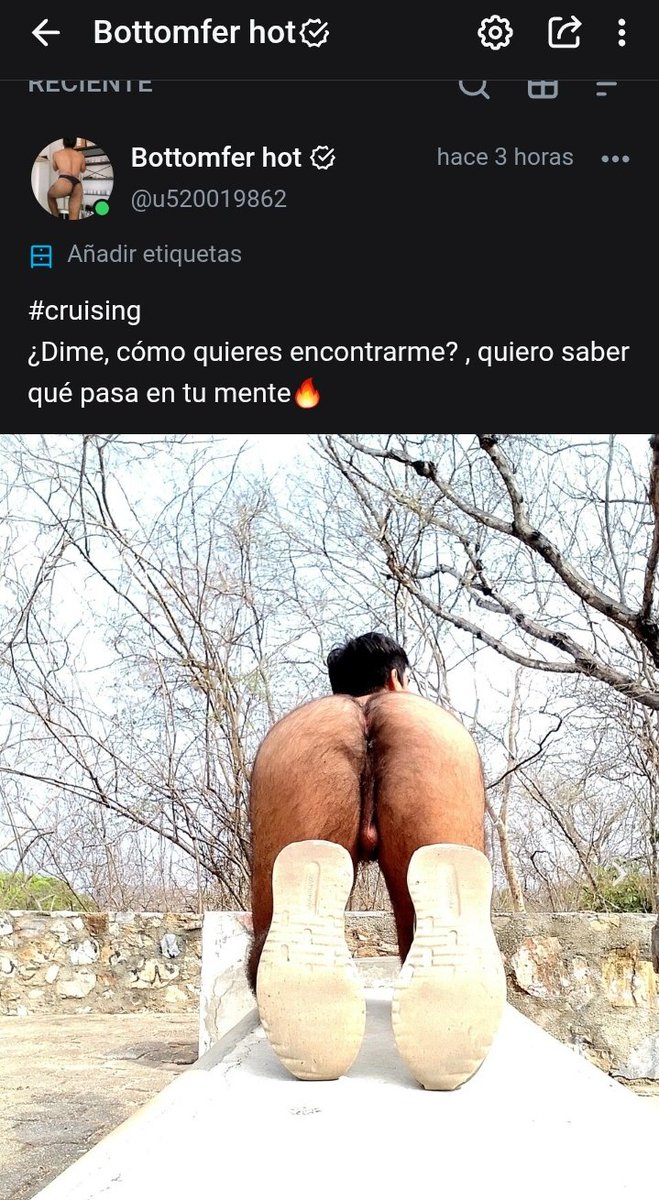 Bottomfer_hot's tweet photo. Vamos a conocernos sin censura🫦🥵

https://t.co/NflKI9YwJG https://t.co/FRYrvHVjHJ