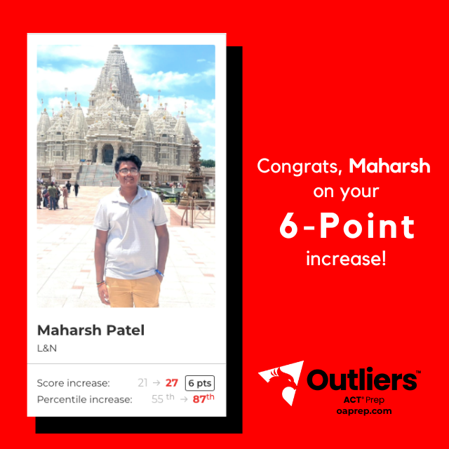 ACTprep's tweet photo. Congrats to Maharsh Patel from L&N STEM Academy for increasing 6 points from a 21 to a 27! #act #college #actprep #ACT #tutoring #studentsuccess @LN_XCTF @lnstemkeyclub @lnstemkeyclub @lnstemnhs https://t.co/VlBMsILMNA