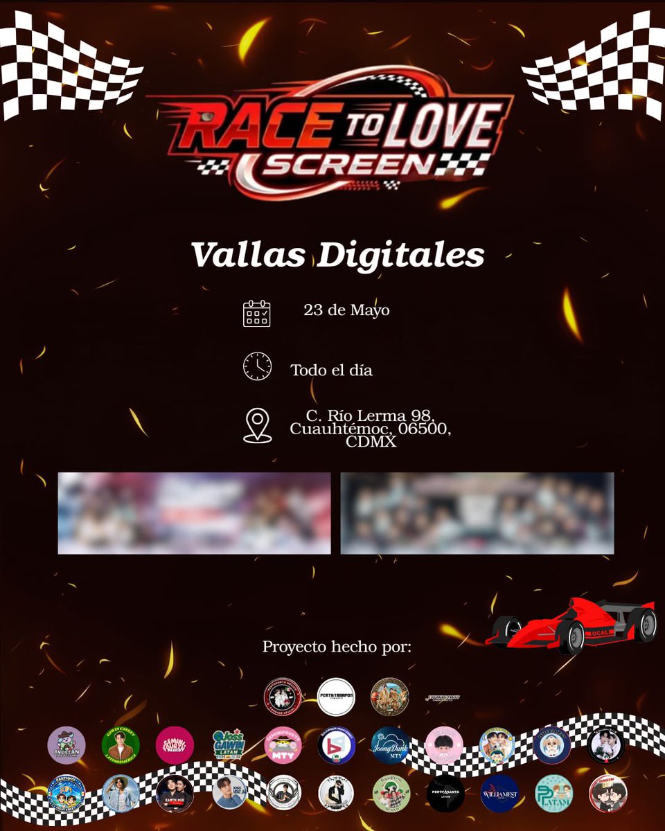 JOSSWAYARFC_MX's tweet photo. Race to Love Screen es una realidad! 🏁

Te invitamos a visitar la valla digital que proyectará, no solo un diseño si no dos 🔥

No te pierdas está oportunidad de poder disfrutar este momento y no olvides etiquetar a las FC's involucradas ❤️‍🔥

🗓️ Sábado 23 de Mayo 

⏰ Disponible todo el día 

📍C. Río Lerma 98, Cuauhtémoc, 06500, Ciudad de México 

Si gustas ser parte de nuestra foto grupal puedes asistir en el siguiente horario:

⏰ 2:00 PM 

Llevar la merch de tu ship o actor favorito ✨

#LOLFanFest2026 #GMMTV #RaceToLoveScreen
#LOLFanFest2026D1