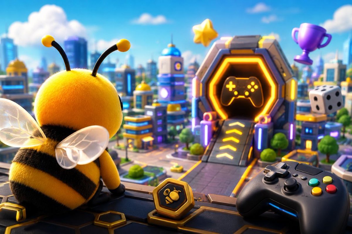 FlutterBeesApp's tweet photo. 🐝 Ready to play? 🎮

Go to 🏙️ City → 🎯 PlayZone and start gaming on Flutter Bees!

No real-money gaming.
Use your in-platform rewards, keep playing, and unlock more opportunities 🚀

#FlutterBees #Web3Gaming #PlayAndEarn #TON #CryptoGaming https://t.co/6M3uk6rgCd