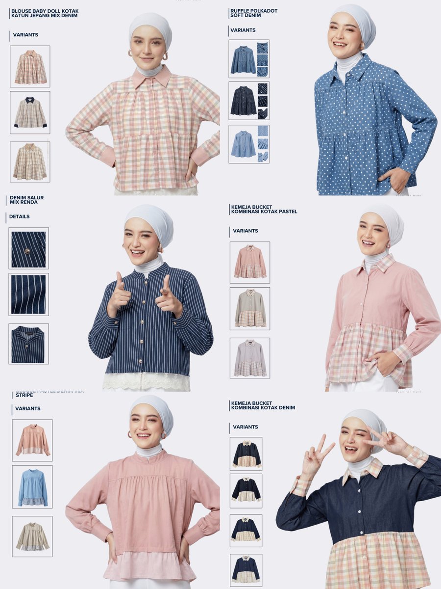 eoibi_'s tweet photo. Rekomendasi Blouse Cantikk / Kemeja / Atasan Wanita / Outfit ✨

1. ⭐4.9
🔗https://t.co/epke86lHt2
2. ⭐4.8
🔗https://t.co/GL2ef8Kp1o
3. ⭐4.9
🔗https://t.co/QOcJx4OID6
4. ⭐5
🔗https://t.co/he3XubEXyO
5. ⭐4.9
🔗https://t.co/YN40HaXqkb
6. ⭐4.9
🔗https://t.co/2eI5CnNAd7 https://t.co/93LOfbBiNu
