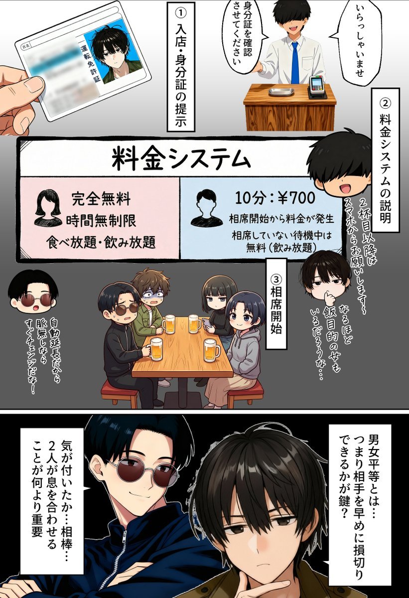 中川栞4＠漫画 tweet media