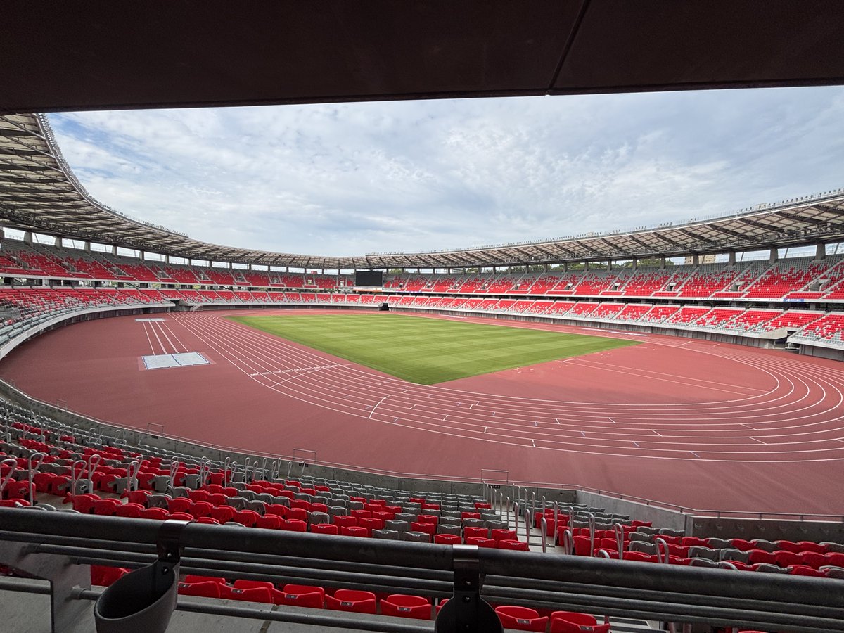daisuke_2017's tweet photo. 今週のGOOD: パロマ瑞穂スタジアム

アジア大会の開催も迫る愛知の世界基準のスタジアム

コンコース開放日には本格的なトラックでウォーキングやランニングが楽しめます🎶

#SOF778
#GoodIsGOOD
#パロマ瑞穂スタジアム https://t.co/3R4xPZhy91