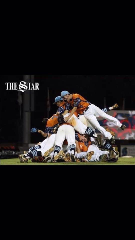 Trey18Huber's tweet photo. This guys got a point. 

Winning the ALWS is one of my favorite memories ever.

Arguably the most fun I’ve had playing baseball. It’s competitive, rough around the edges, but playing for the legion post and community was unbelievable. https://t.co/9kIs61O7Qe