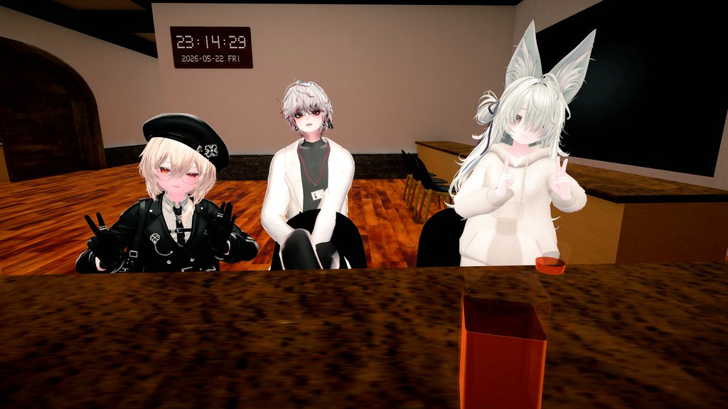 saterame's tweet photo. 昨日は #Bar_Lithops お越しいただきありがとうございました！
珍しく私のキャスト回でした！
運営陣の陰謀によりスーパー身内卓にぶち込まれましたが、評判良かったので安心です💦
またお待ちしてます〜 https://t.co/9vIA6JsJ04