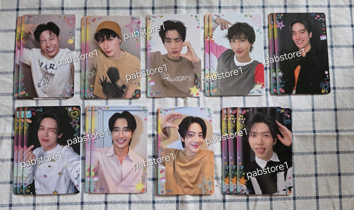 pabstore1's tweet photo. ⋆. 𐙚 ˚ WTS 

♡̷̷̷ Photocard  ใบละ 20 บาท

📦 ค่าส่ง 35 บาท
สอบถามหรือสั่งซื้อทัก DM/Mention มาได้เลยค่ะ

#ตลาดนัดgmm #ตลาดนัดgmmtv
#ตลาดนัดคริสสิงโต #ตลาดนัดออฟกัน #ตลาดนัดเตนิว #ตลาดนัดเอิร์ทมิกซ์ #ตลาดนัดอู๋บูม
#GMMTVFANIVAL2026 https://t.co/seAUIyo3pR