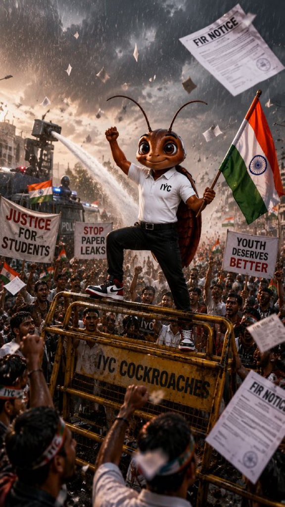 cockroach Janata party cjp.in tweet media