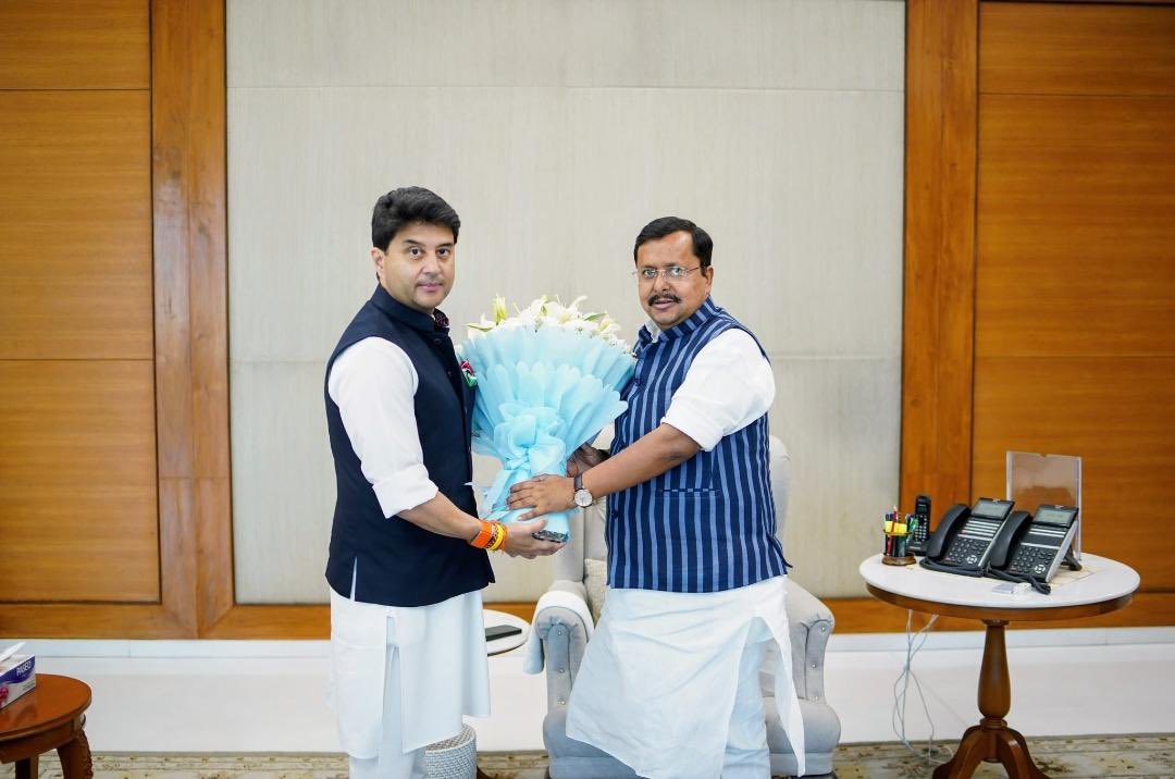 Jyotiraditya M. Scindia tweet media