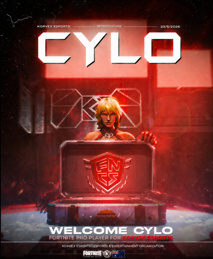 KorveXesport's tweet photo. welcom @cylofn to @KorveXesport https://t.co/H6hYQhypWP