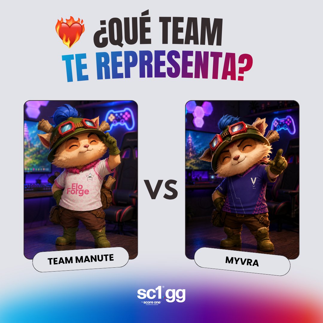 sc1mx's tweet photo. 🎮✨ ¿Qué team te representa? 👕
¿Eres de los que llevan el orgullo del team dentro y fuera del juego? 🔥
💙 Leviatán
🖤 G2 Esports
🩷 Team Manute
💜 Myvra

Porque no solo se trata de jugar… se trata de representar tus colores, tu comunidad y tu estilo 🎮🏆
🛒 Encuentra merch oficial y jerseys en https://t.co/AFZ6fsKbtM

#PlayDifferent 🎮 #BeDifferent 🏆 #ThinkDifferent 🧠 #SC1 👕