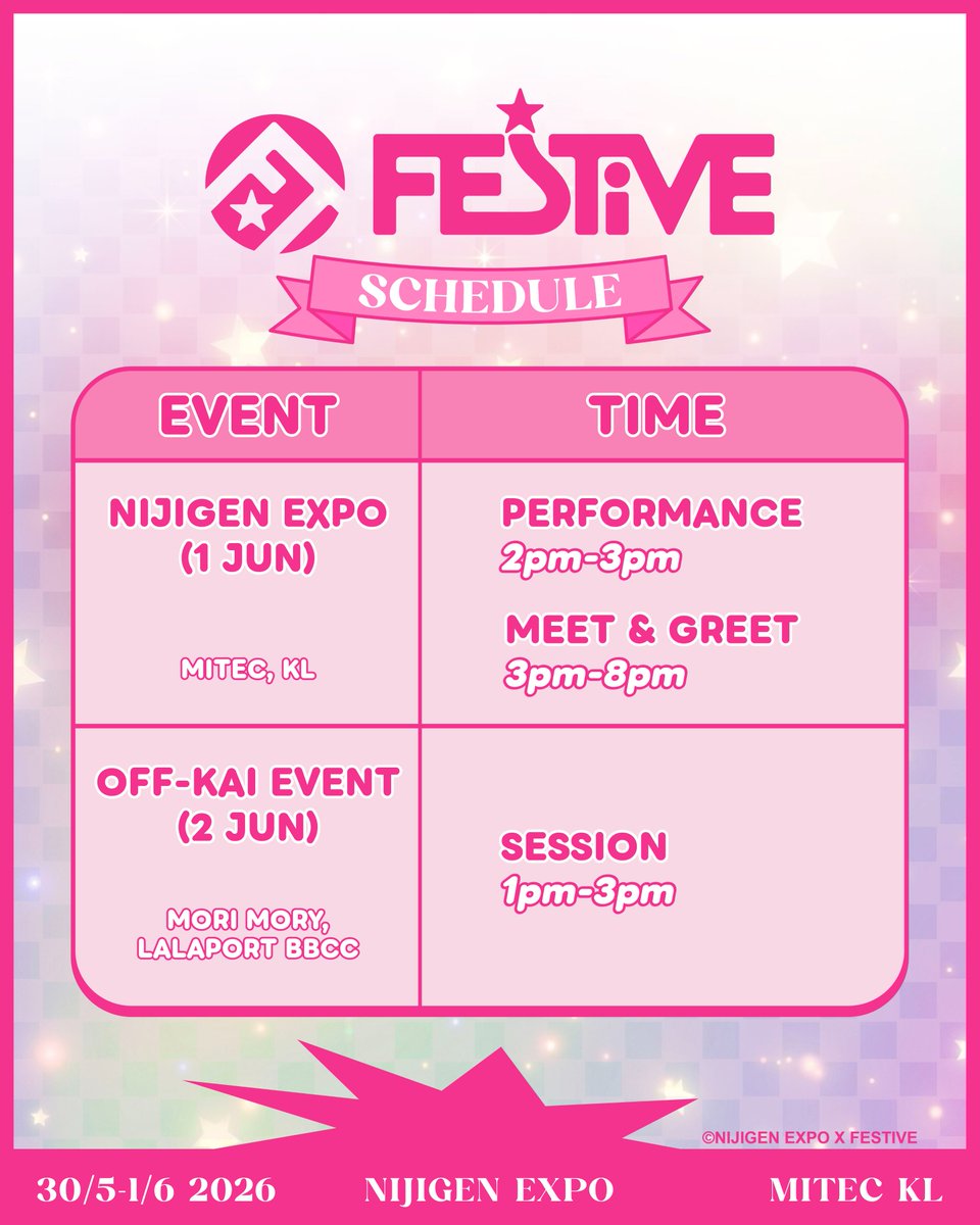 Nijigen Expo tweet media