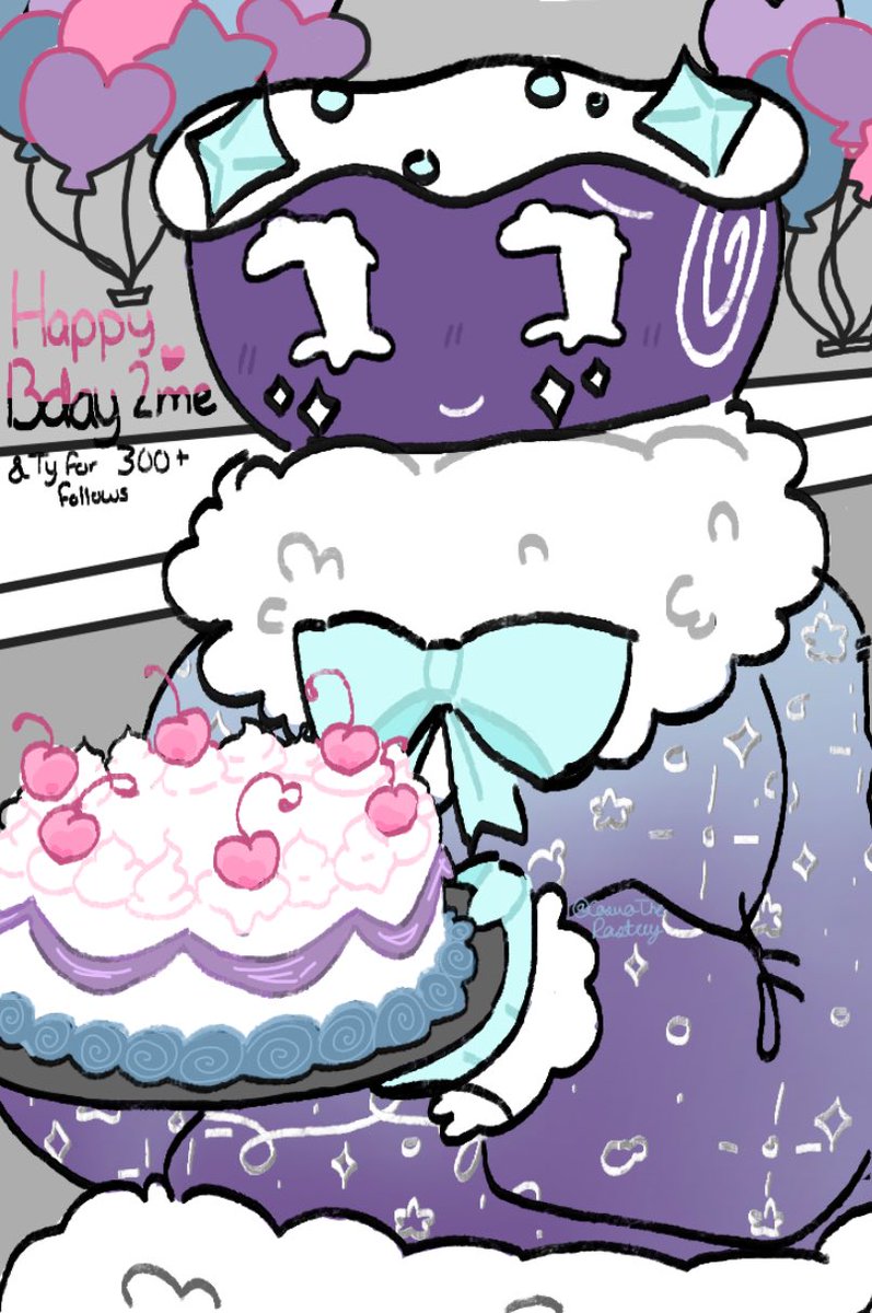 CosmothePastrry's tweet photo. ₊ ⊹ Happy Birthday To Me..! And thank you for 300+ followers at this point . ݁˖
//It’s my birthday today 🥹
#SnowTimeCosmo #Dandysworldparody #Dwptwt #Dandysworldcosmo #Dandysworld https://t.co/XH01Cutva9