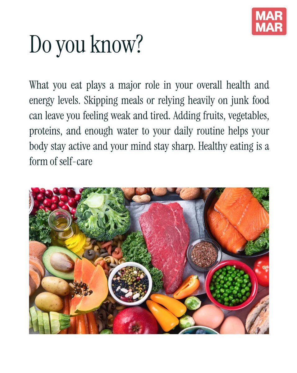 Marmarapp's tweet photo. Healthy eating is also a form of self care, Eat healthy. Stay healthy. https://t.co/HzfJqMmquf