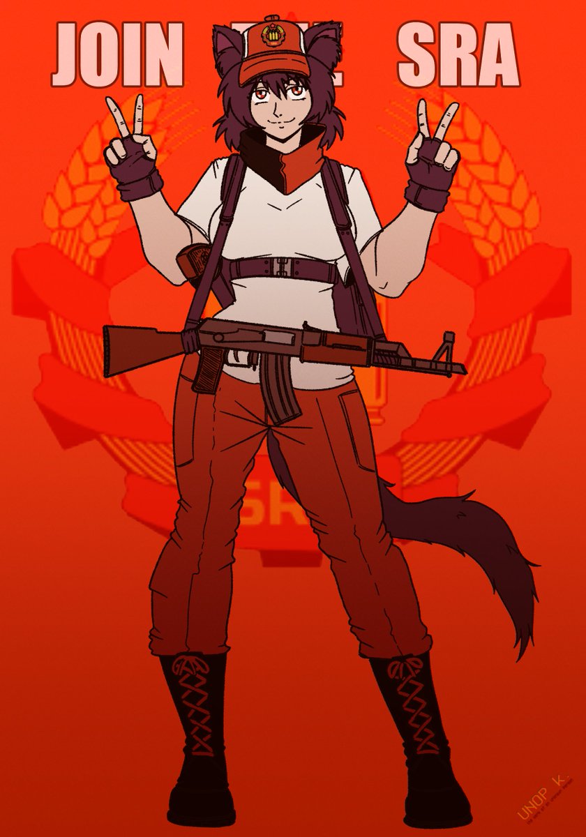 unop_k's tweet photo. SRA poster. Commission https://t.co/YKyMxNdpmb