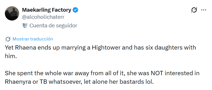 sam ୭ #asoiaf tweet media