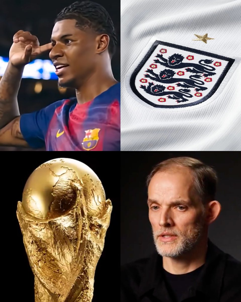 InvictosSomos's tweet photo. ¿Estaba acabado? ¿Su carrera ya no iba a ningún lugar? Pues después de registrar ¡¡14 GOLES, 11 ASISTENCIAS Y 2 TÍTULOS!! en la presente temporada con el FC Barcelona, Marcus Rashford se ganó su lugar en la LISTA OFICIAL de la Selección de Inglaterra para el Mundial 2026. Gracias al resurgimiento que mostró en la entidad blaugrana, el canterano del Manchester United se convertirá en tres veces mundialista con el combinado inglés. MERECIDÍSIMO.