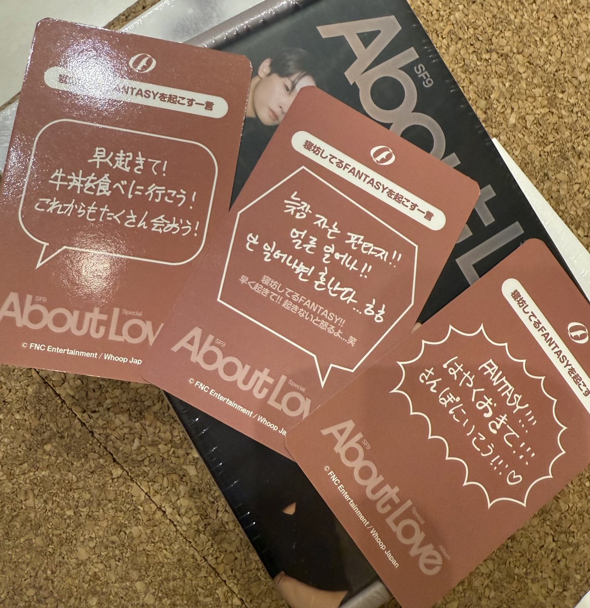 当日買い🫢 トレカ裏まで可愛い😍 フィヨン撮影会とインソン交換して