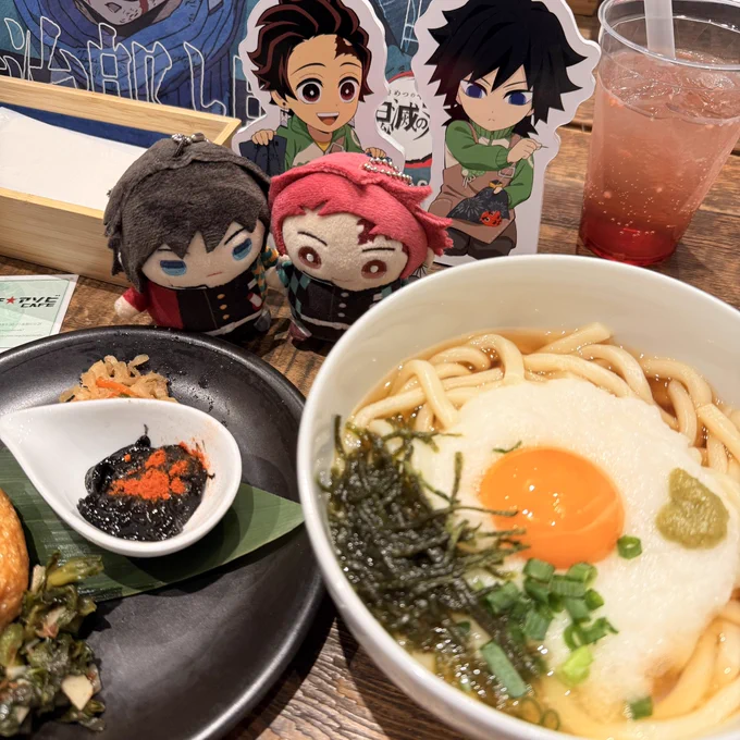 ☕️行ってきました😸✊
買うものは特にありませんでしたが無事山かけうどん食べました🫶 