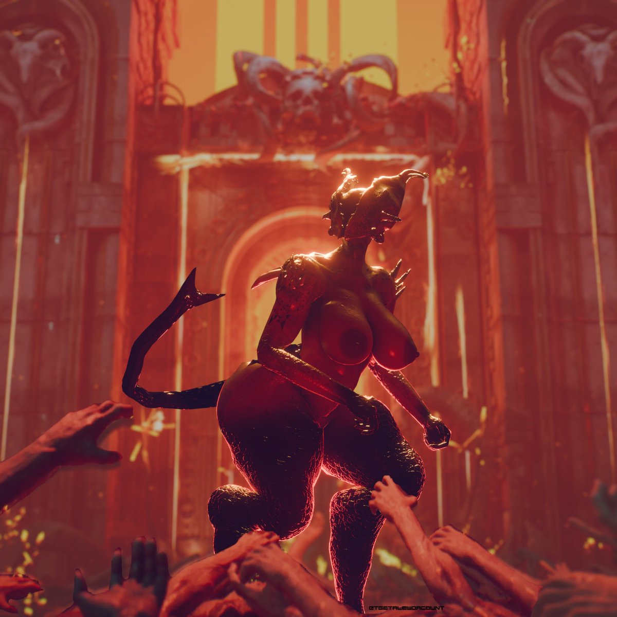 TGetaLewdAcount's tweet photo. Onoskelis render

Practica de blender https://t.co/ZHcTL8dMv5