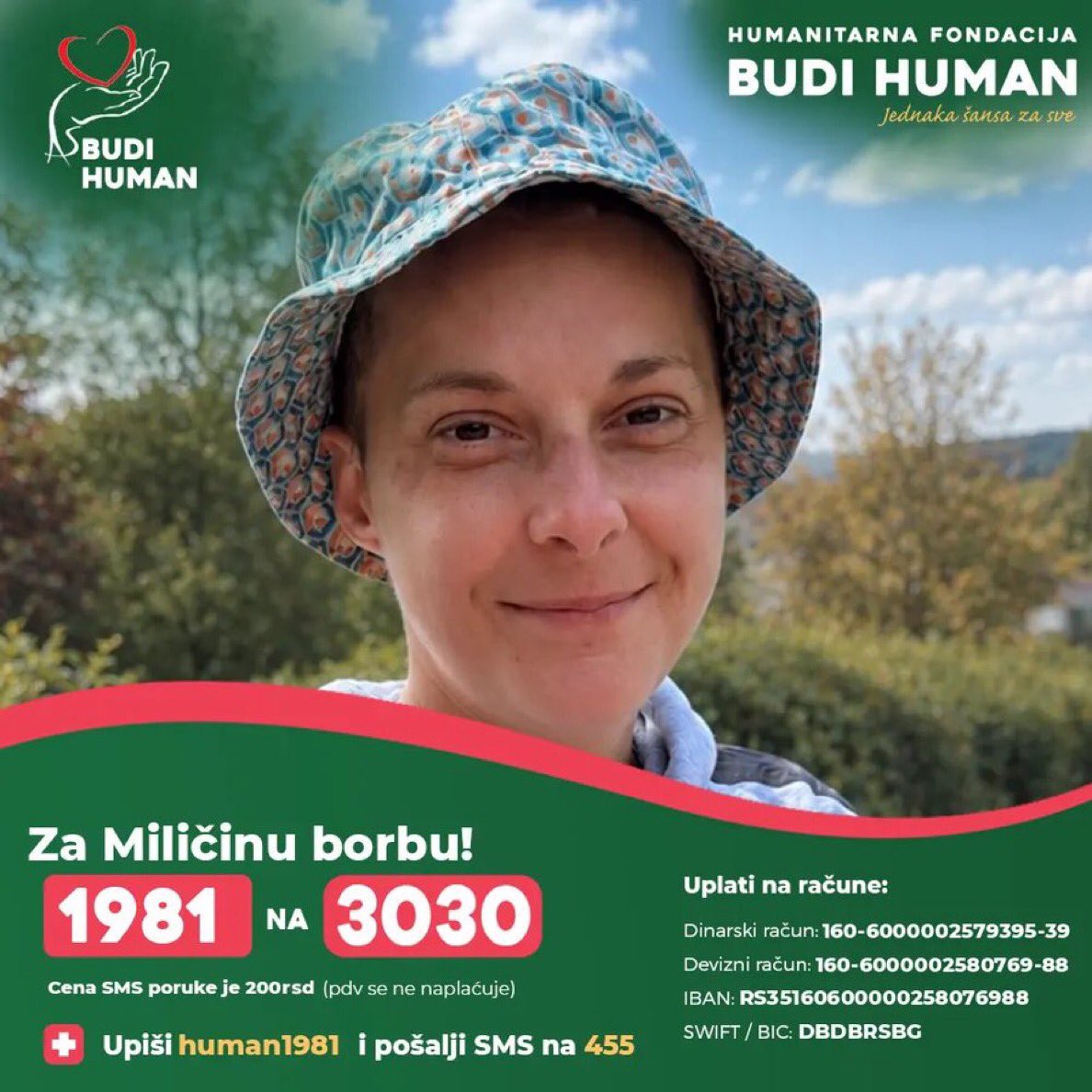 edelvajs's tweet photo. Setimo se i danas Milice kojoj je potrebna naša pomoć! Milica ima samo nas!  Poruka  i RT, molimo vas https://t.co/10UVk8rsjz