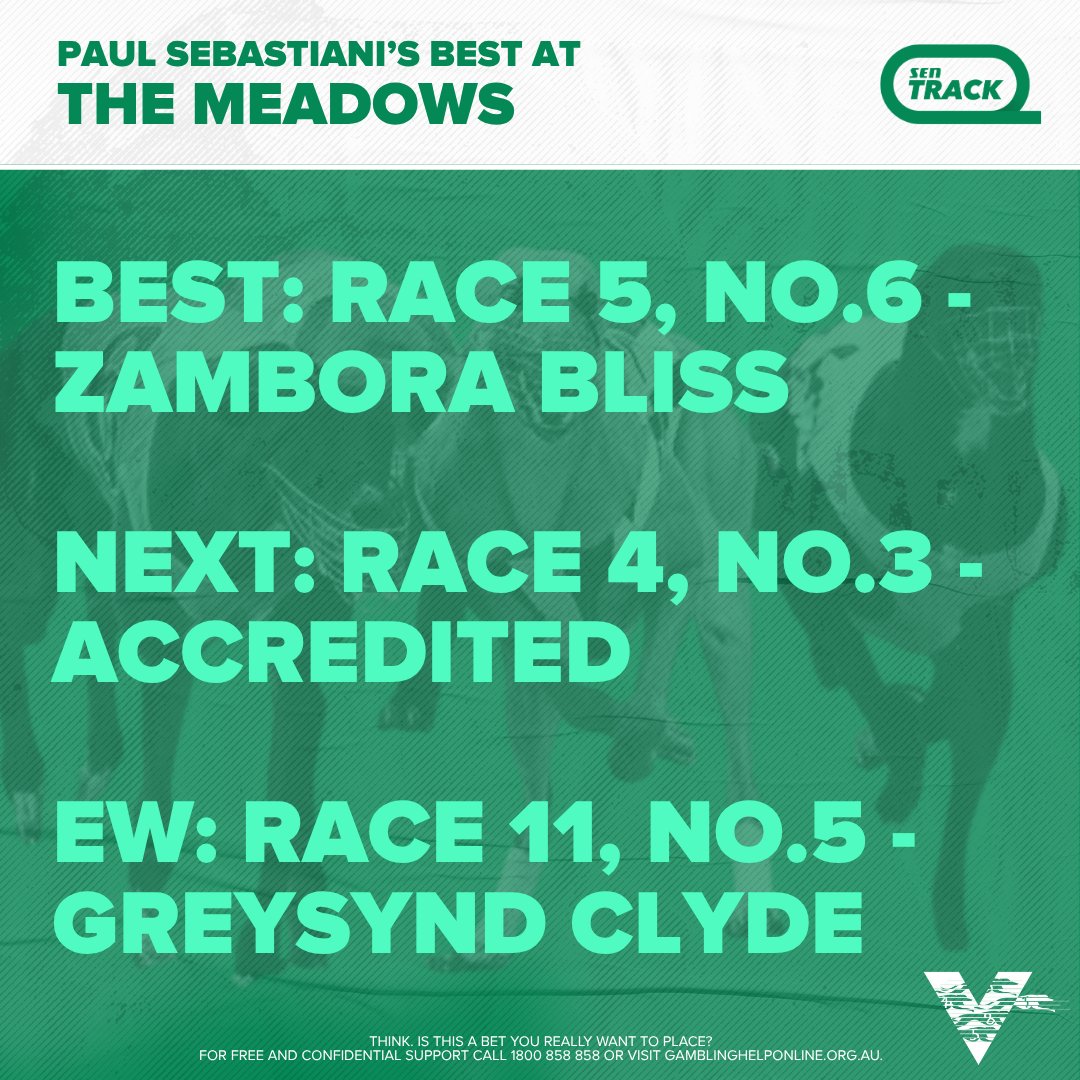 SEN_track's tweet photo. Paul Sebastiani has your plays at The Meadows covered!

@GRV_News | @paoloseb05 https://t.co/nitNNvAePk