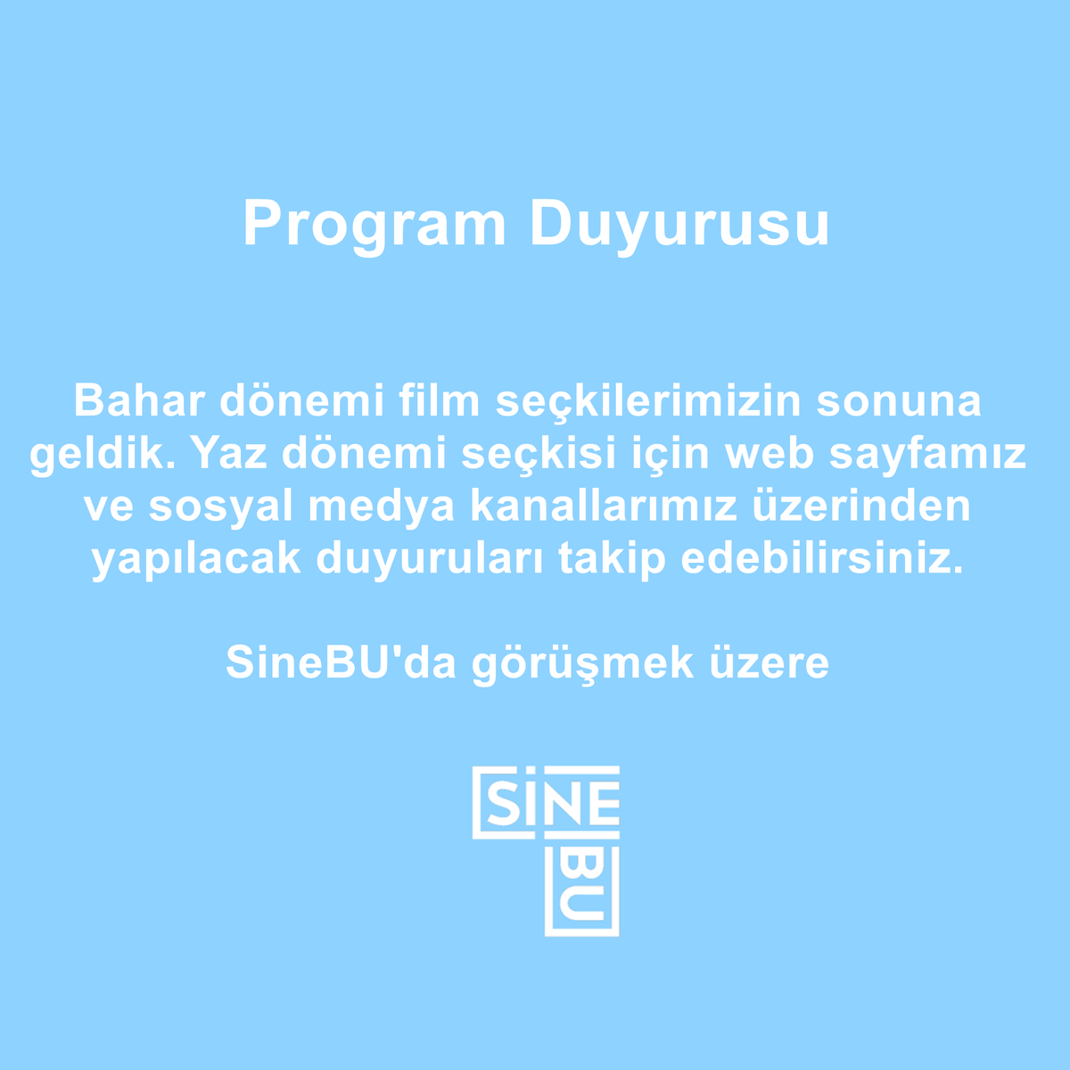 SineBU tweet media