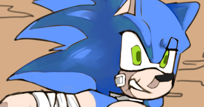 sleepydeprived0's tweet photo. A little WIP 
#sonicthehedgehogfanart #sonicthehedgehog #sega https://t.co/GFMFOh2a6N
