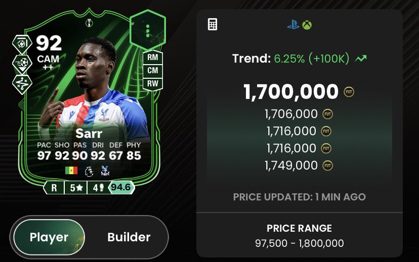 FUT Rory tweet media