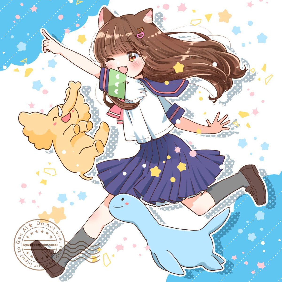 ゆめつきママ🌻6/7コミティアか01b🌸6/6すみれ学園2年さくら-5