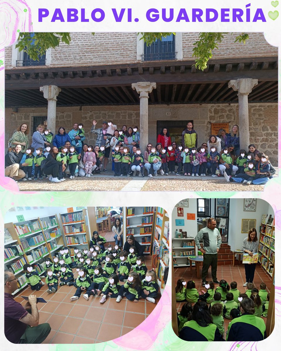 BPMAvila's tweet photo. Esta semana, en la biblioteca Posada de la Feria, tuvimos la visita de la Guardería del Pablo VI. Descubrieron cuentos con texturas, colores y sonidos y disfrutaron a lo grande con Mi cara y el Cocodrilo.
¡Qué bien se lo pasaron!
#biblioposada
#visitasescolares https://t.co/2hKdTbNfpz
