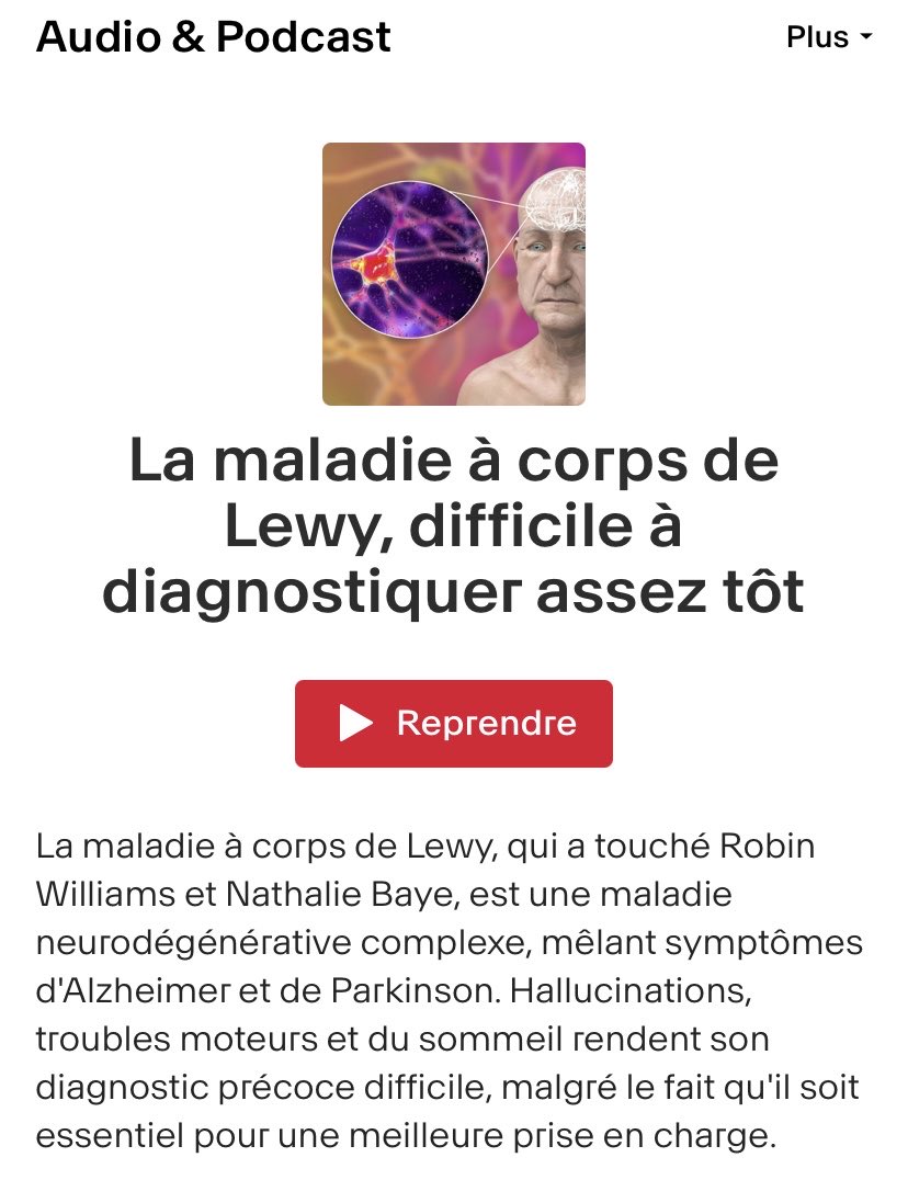 Maladie à corps de Lewy - A2MCL tweet media