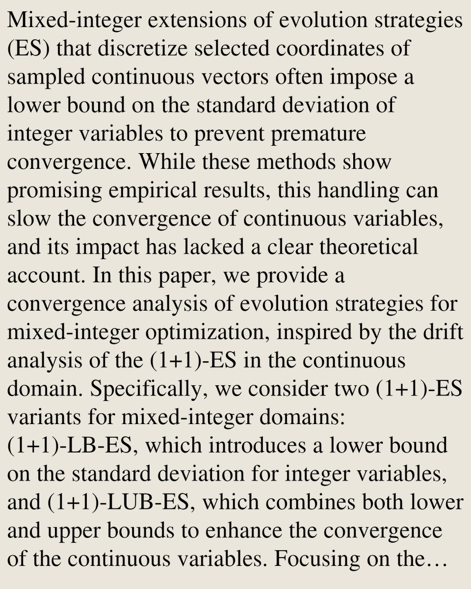 Neural and Evolutionary Computing Papers tweet media