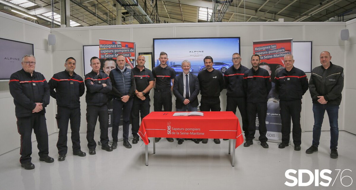 Sapeurs-pompiers 76 tweet media