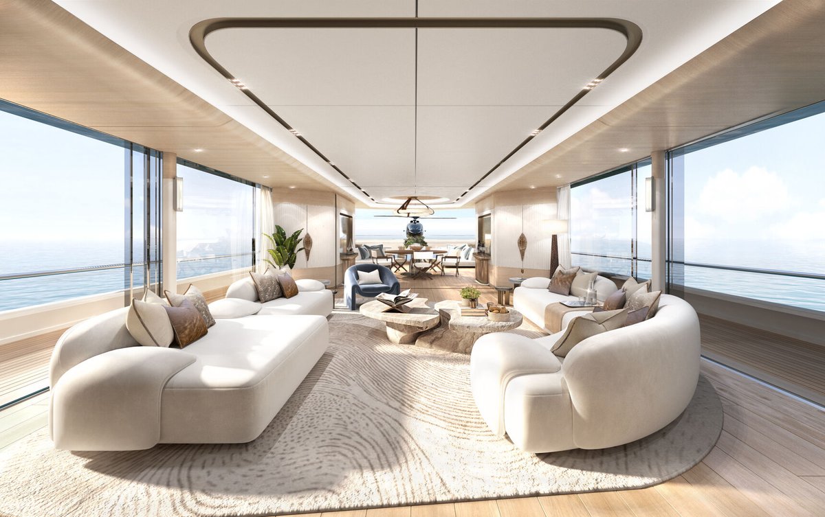 🐚 STURGE & TOTH unveil interiors of 52m Gladius superyacht concept ...