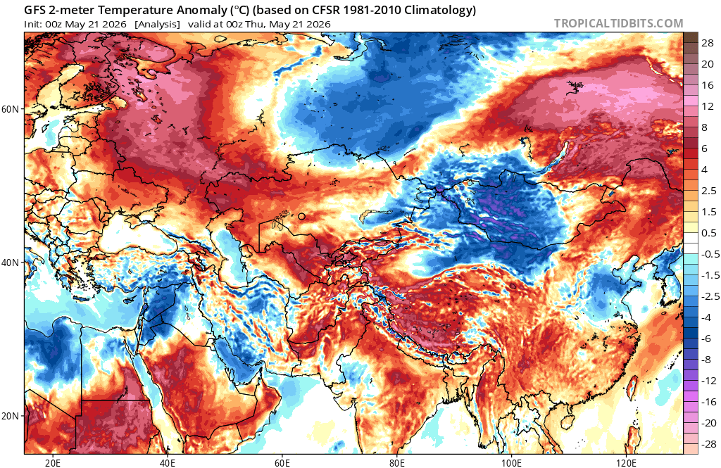 Extreme Temperatures Around The World tweet media
