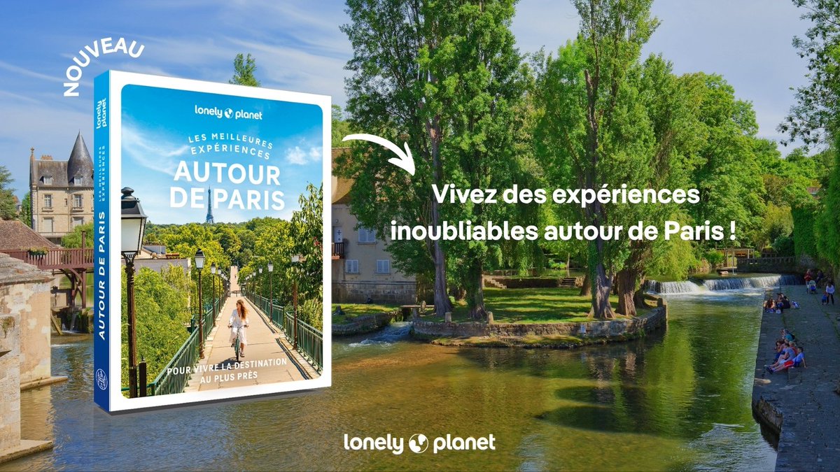 lonelyplanetfr's tweet photo. Nouveauté ! 🤩
🩵 Découvrez notre #guide sur "Les meilleures expériences autour de #Paris" : des idées d'activités, de #randonnées à pied ou à #vélo et d'#escapades accessibles depuis la capitale en RER, en transilien et en bus ! 😉
📘 Disponible ici ➡️ https://t.co/a1JgqfwZ0r https://t.co/s4u5hQ5wTv