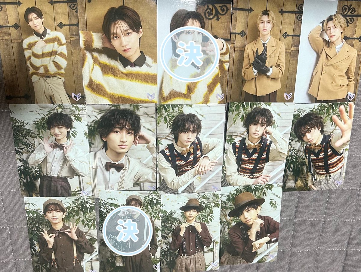 ICEx ミニフォト セット vol.1 交換【譲】 画像のもの【求】阿久根温世