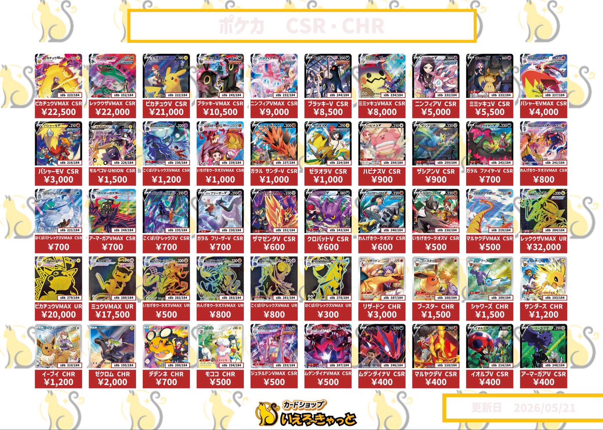 CSR・CHR・AR MEGAドリーム・25th】