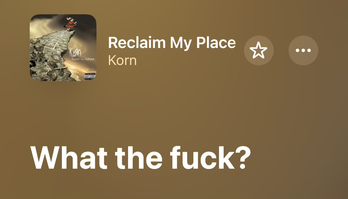 crazy ass moments in nu metal history tweet media