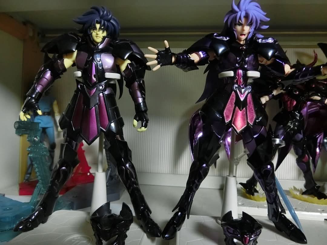 聖闘士星矢の聖闘士聖衣神話の双子座サガの冥衣のフィギュア！🤗 #聖