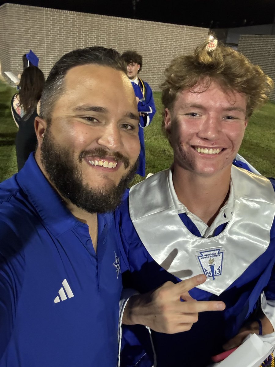 CoachKyleKelly's tweet photo. Big Congratulations to these @RSS_RangersFB alums on graduating tonight! It was a honor to coach you and cannot wait to see what you guys do out in the world! Once a Ranger always a Ranger! https://t.co/T4Abg7SAUn