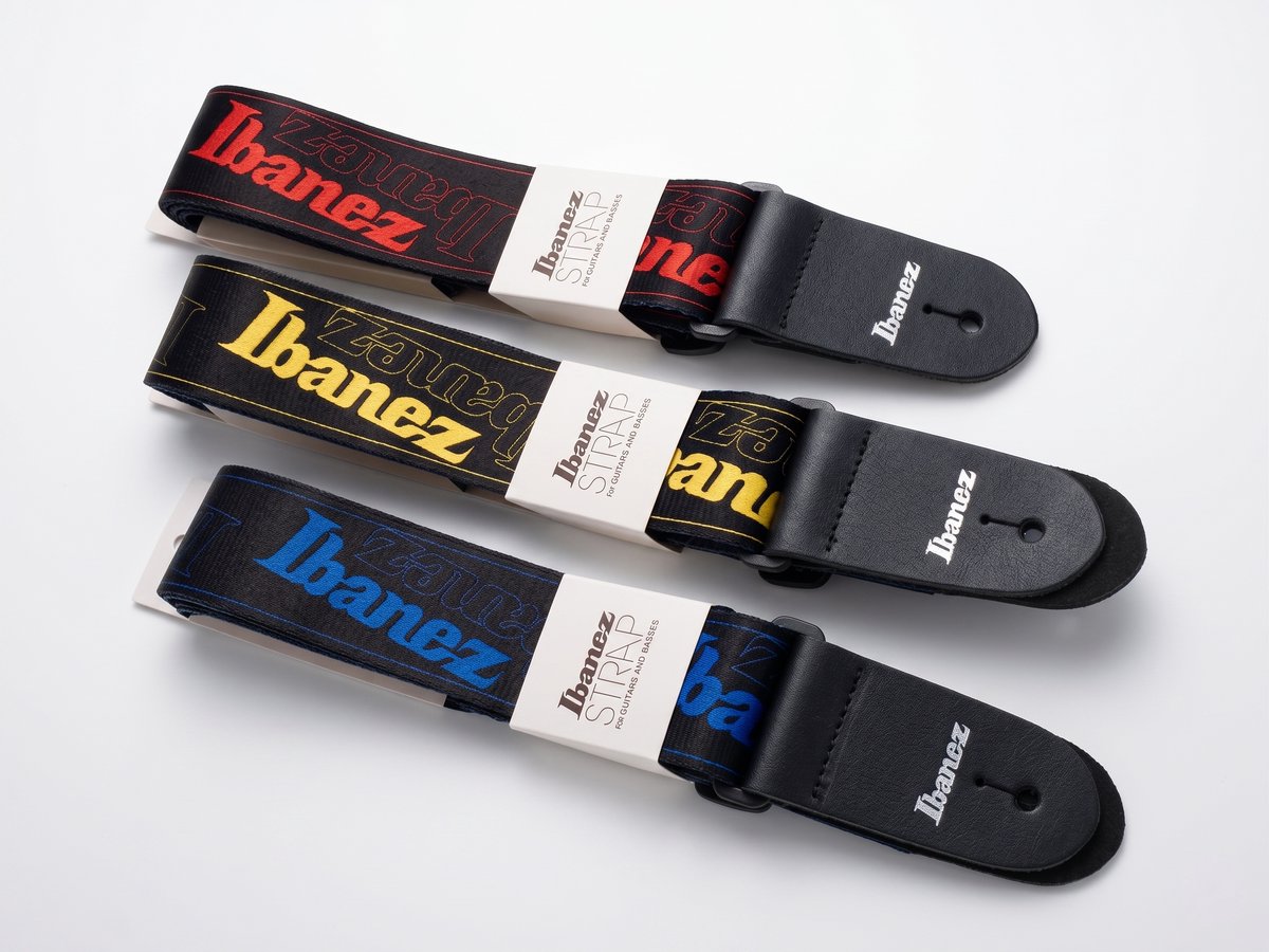 新入荷情報🎸】 Ibanez（アイバニーズ）の人気ロゴ入りストラップが3色