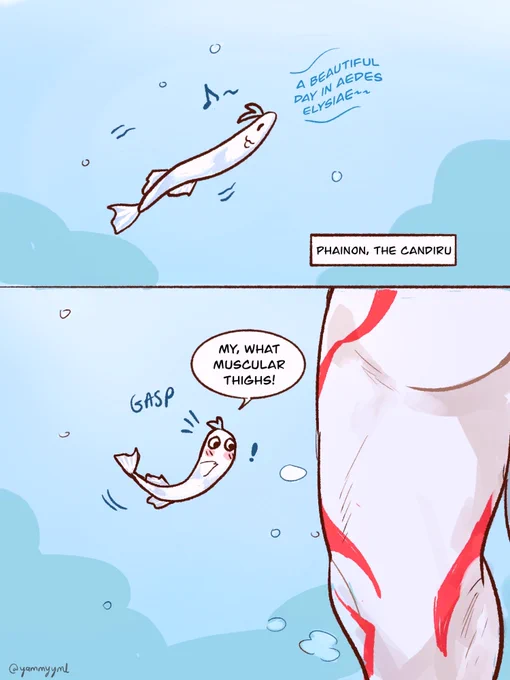#phaidei fish au for mermay 🐟 