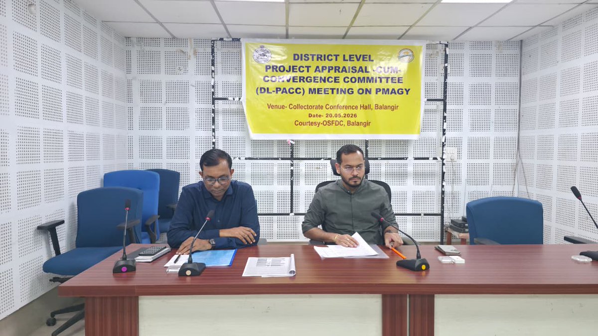 Collector & DM, Balangir tweet media