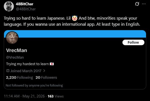 VrecMan tweet media