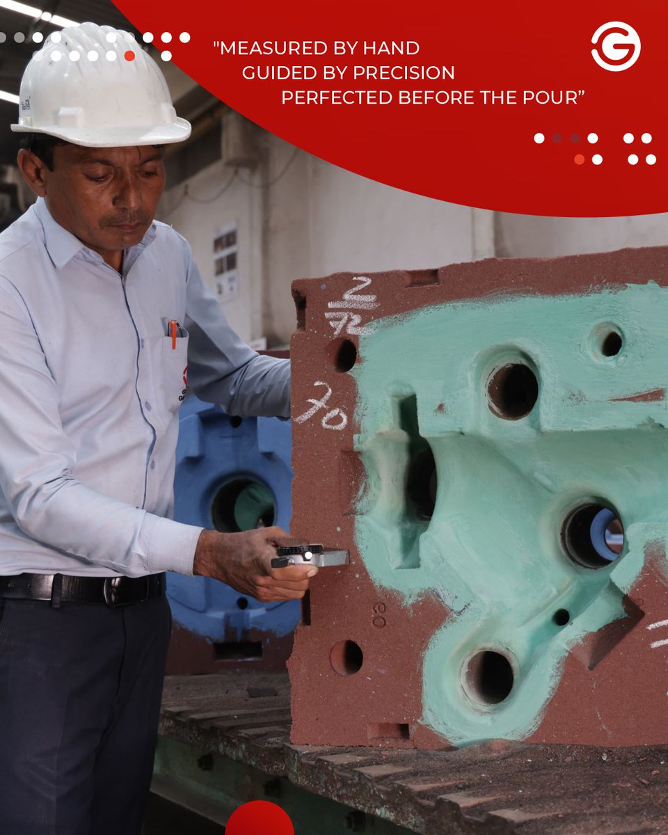 GpclGroup's tweet photo. Every successful casting begins with precise measurements and expert inspection before the pour

🌐https://t.co/aDtf1LcHyk

#SteelCasting #SteelSandCasting #InvestmentCasting #SteelCastingFoundry #GPCLGroup #GPCL #GTCL #Rajkot #Gujarat #India https://t.co/5lRZNPOXXK