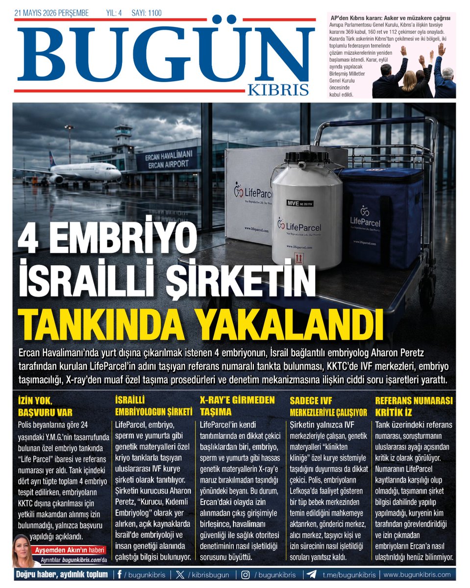 Bugün Kıbrıs tweet media
